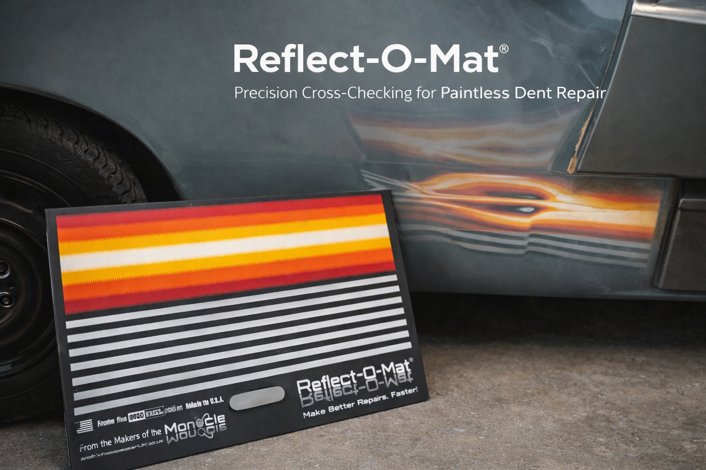 The New Improved – (Mk2) Reflect-O-Mat™ knee pad 